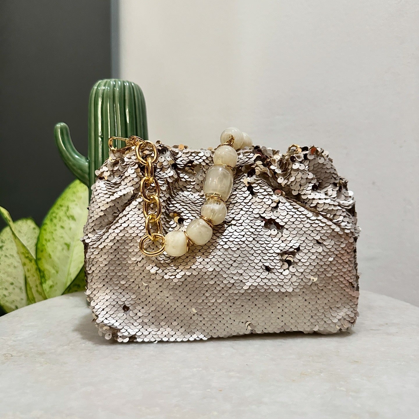 Sequin Purse
