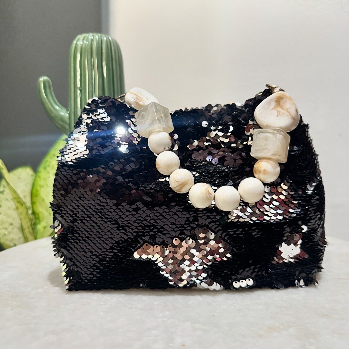 Sequin Purse