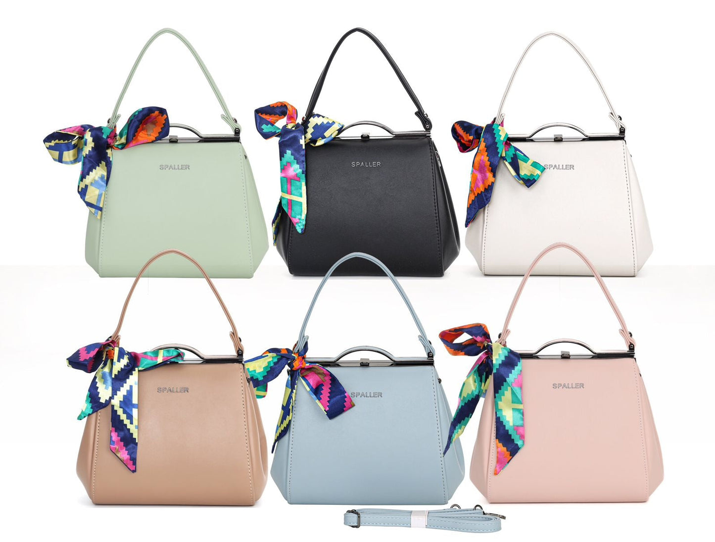 Coloured Box Handbag