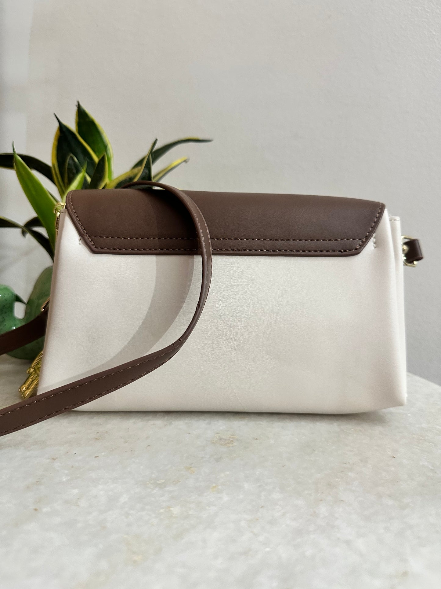 Double coloured Sling Bag