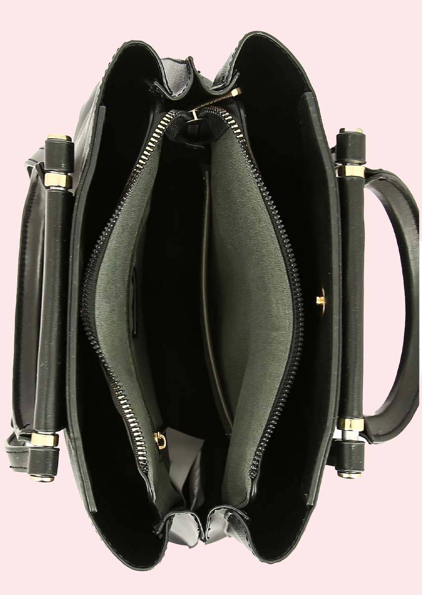 Bottle green Love Handbag