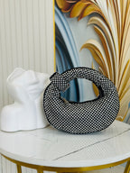 Round knot glam Purse