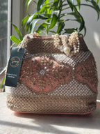 Ruby Pearl Potli Bag