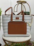 Emily Stripes Tote Bag