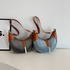 Denim love Shoulder Bag