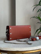 Box Clasp Chain Bag