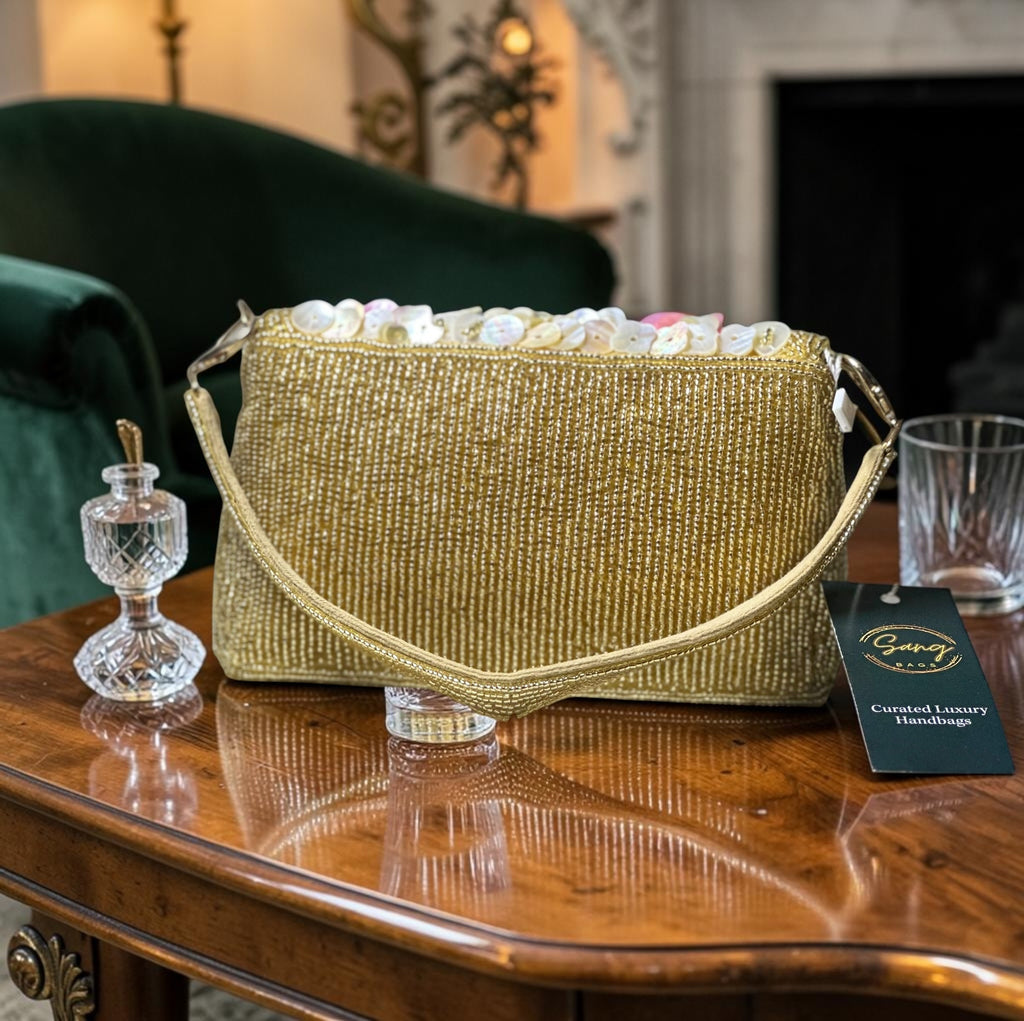 Pearl Bloom purse