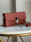Box Clasp Chain Bag