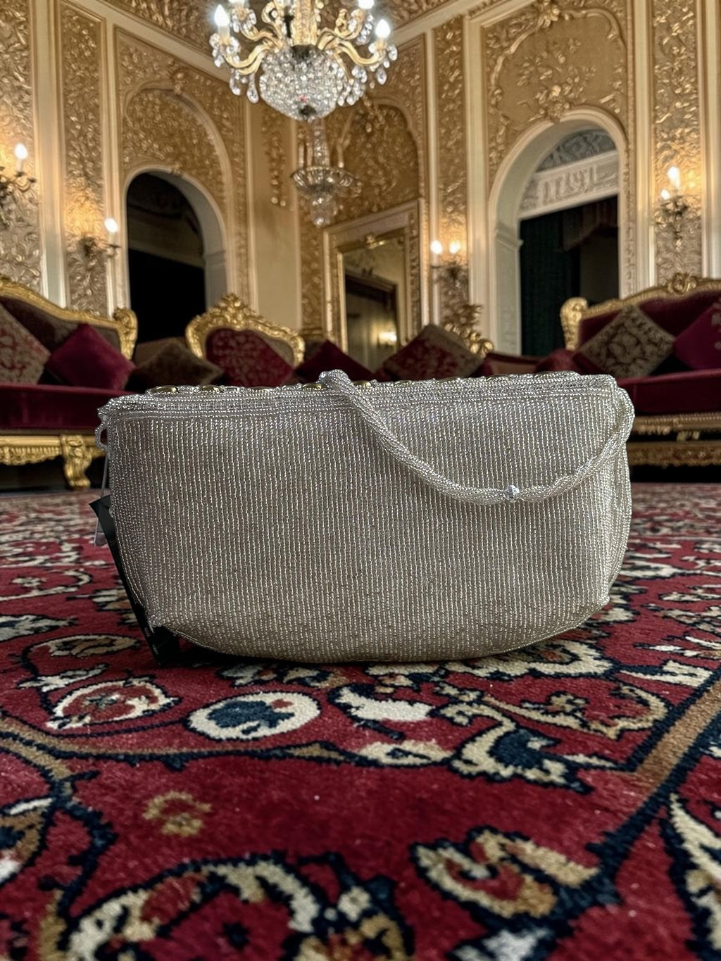 Silver midnight Purse
