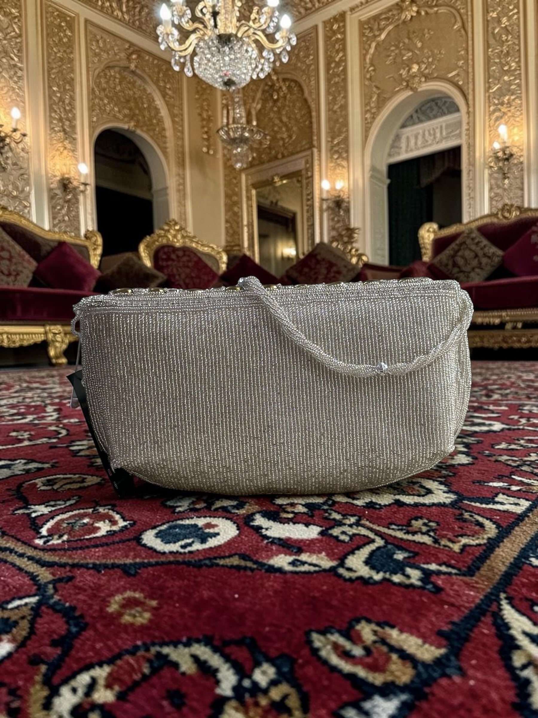 Silver midnight Purse