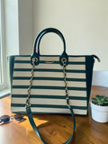 Stripes love Tote Bag