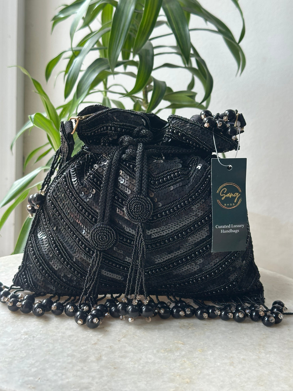 Sequin Potli Bag