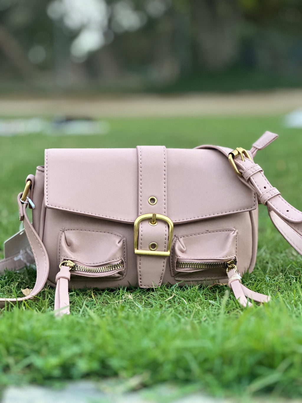 Buckle Flap Crossbody