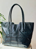 Stud Black Tote Bag