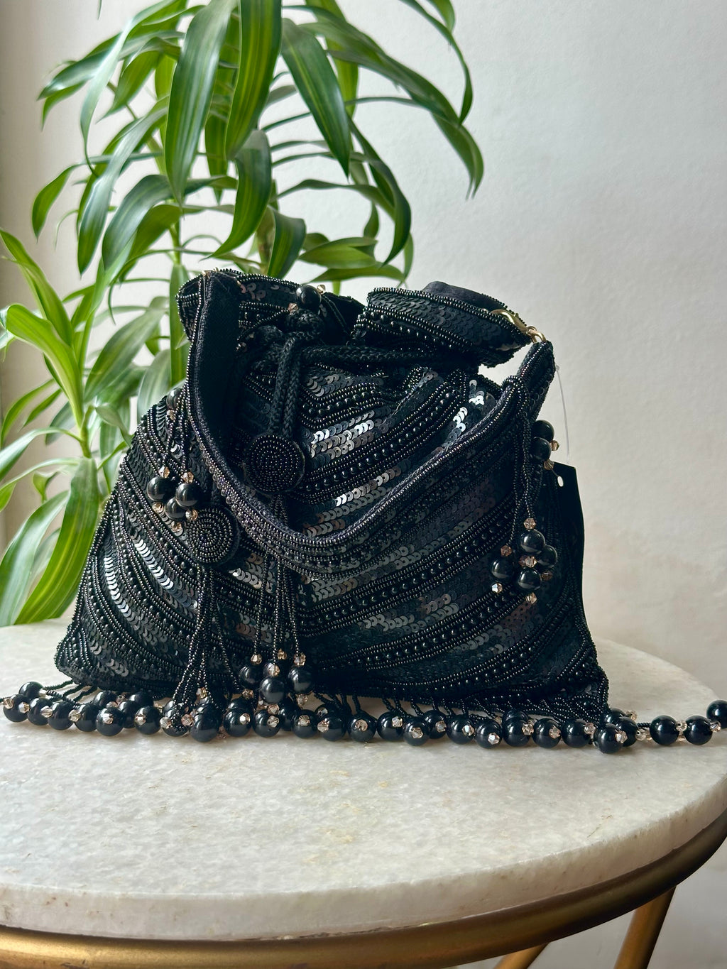 Sequin Potli Bag