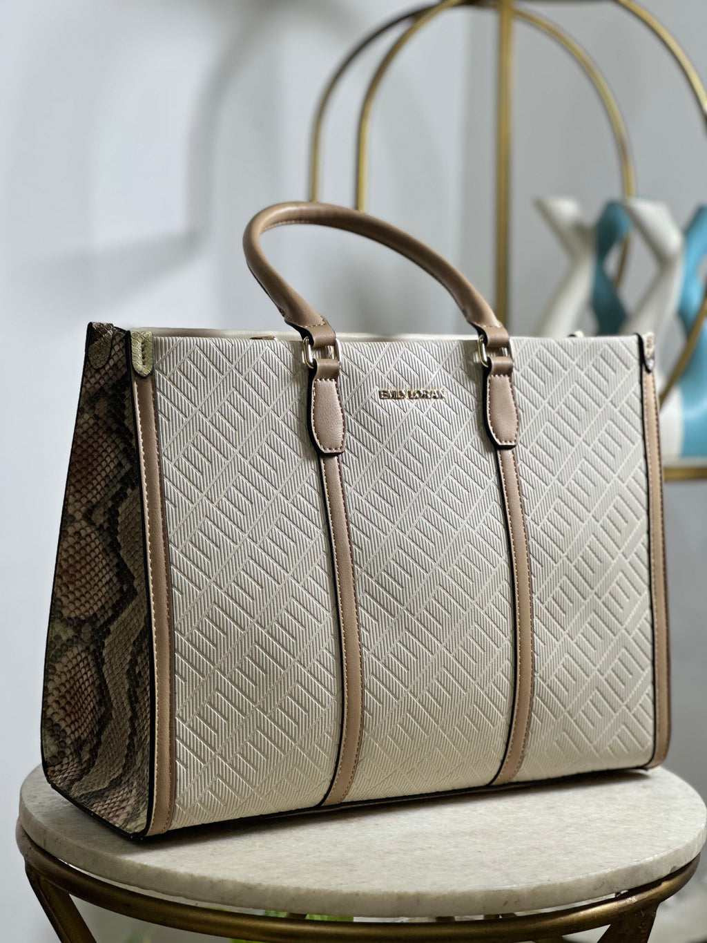 Croco Tote Bag