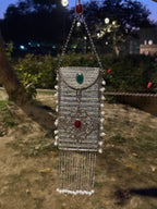 Kundan Metal Mobile Purse