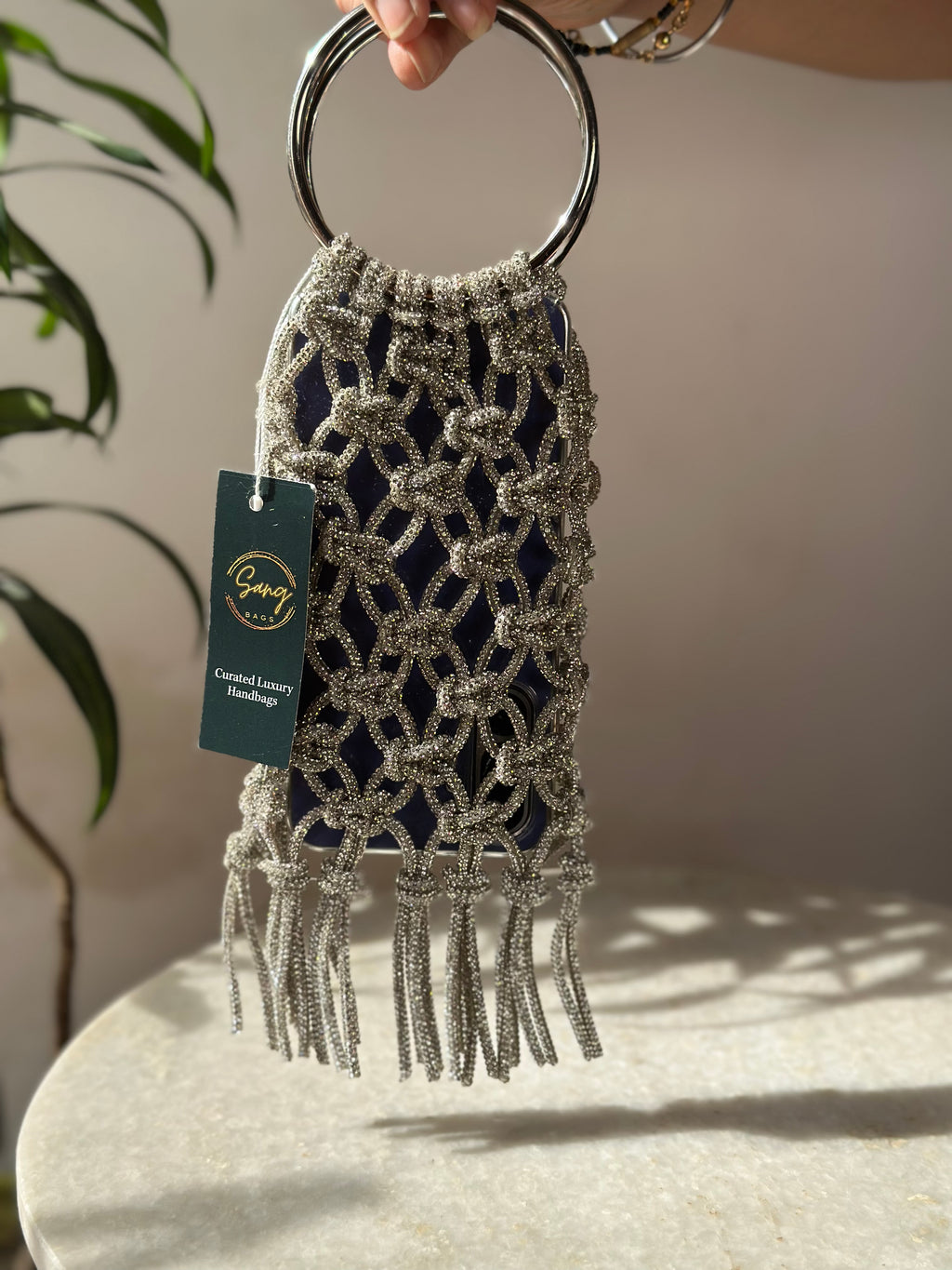 Rhinestone Mobile Pouch