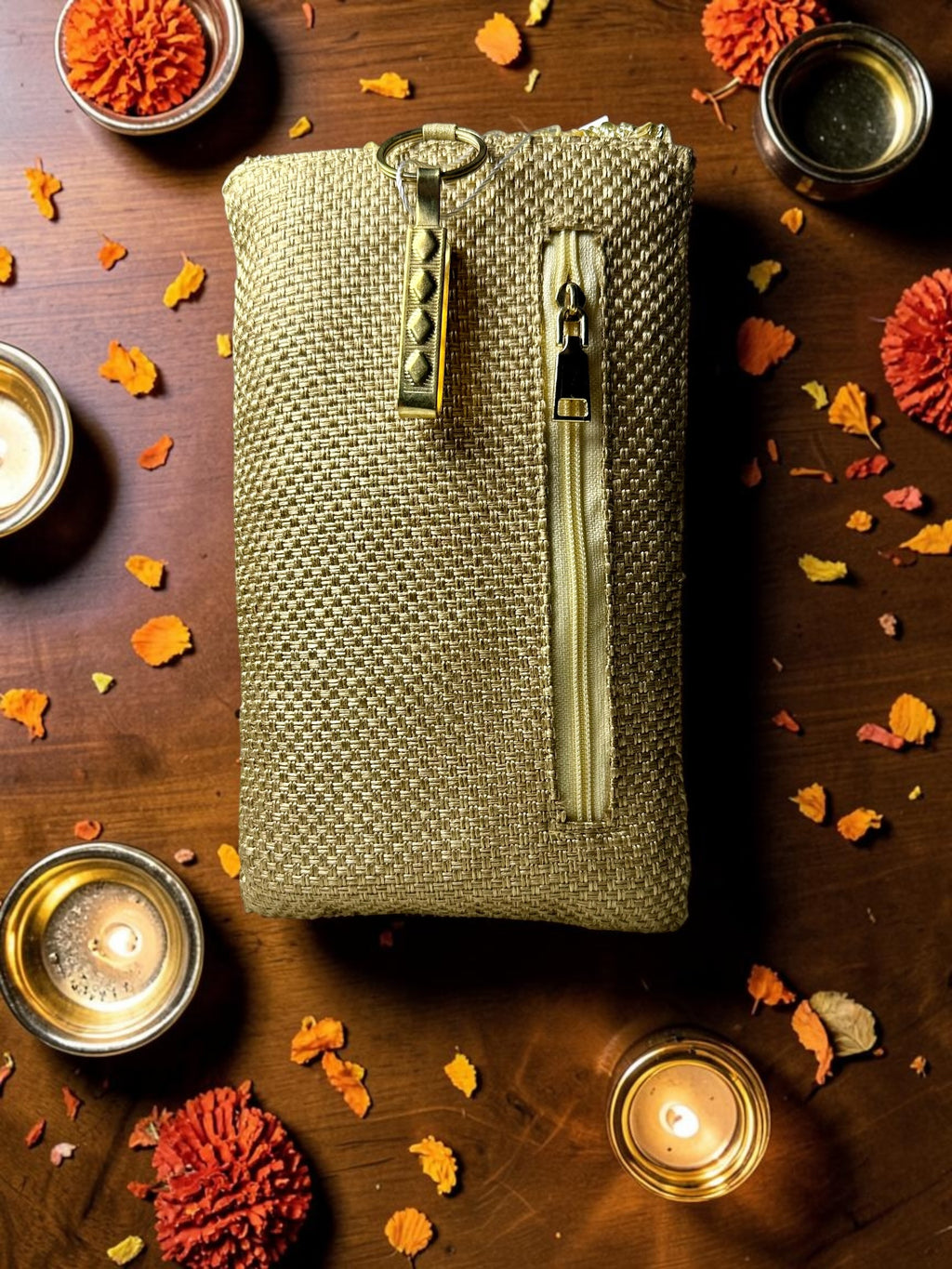 Regal Bloom Mobile Purse