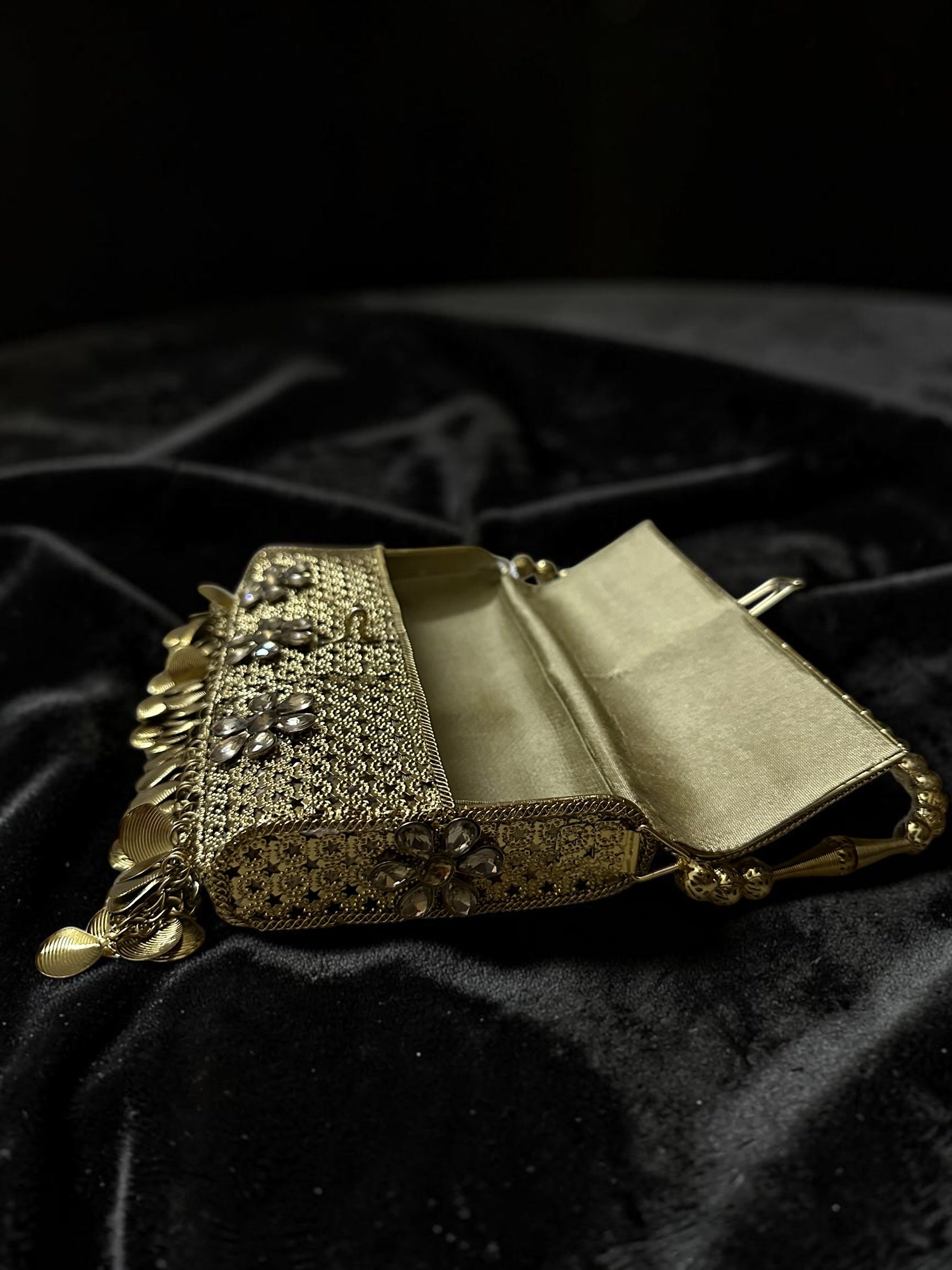 Rectangular Brass Mobile Bloom
