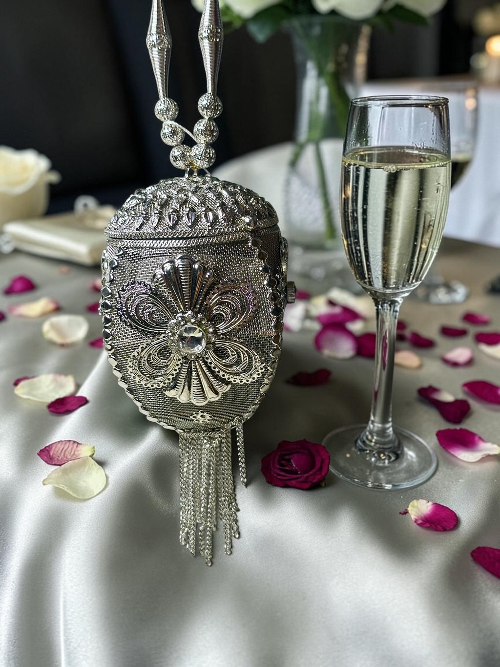 Moonlight Metal Purse