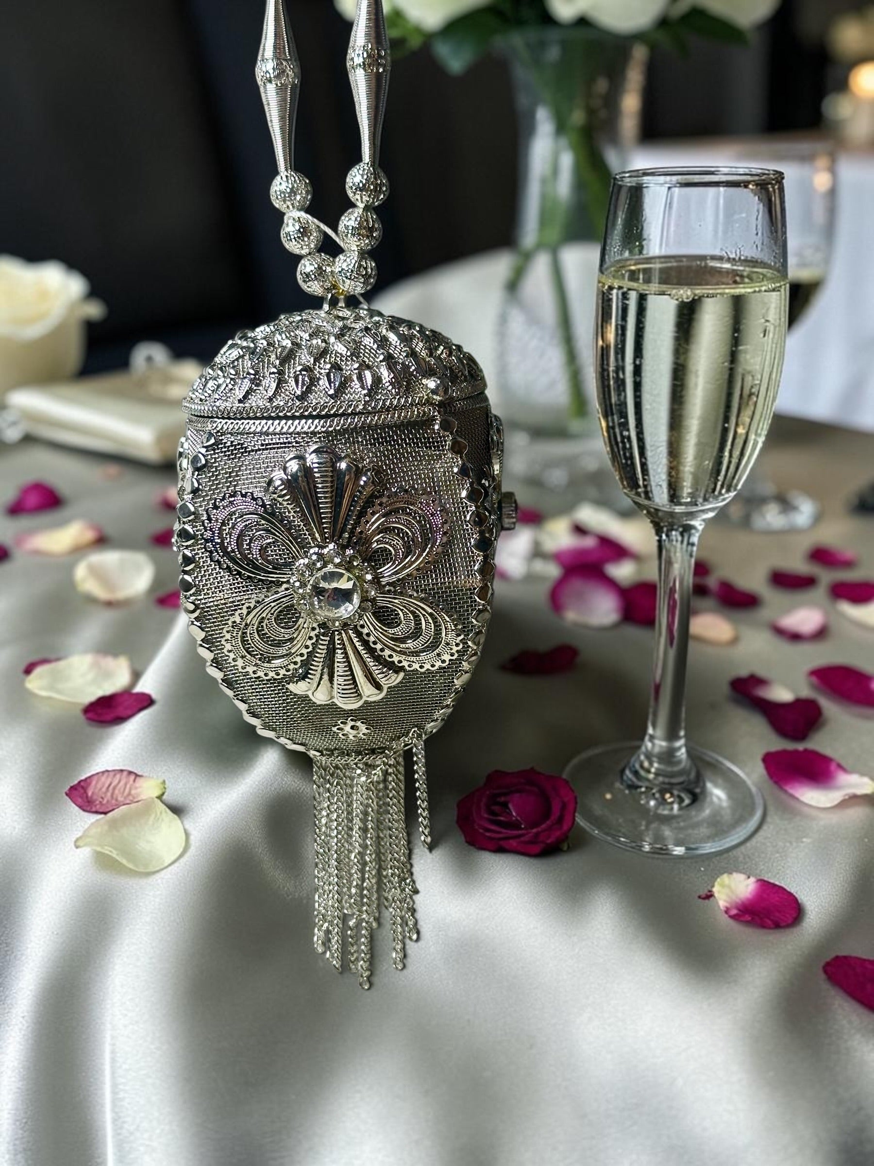 Moonlight Metal Purse