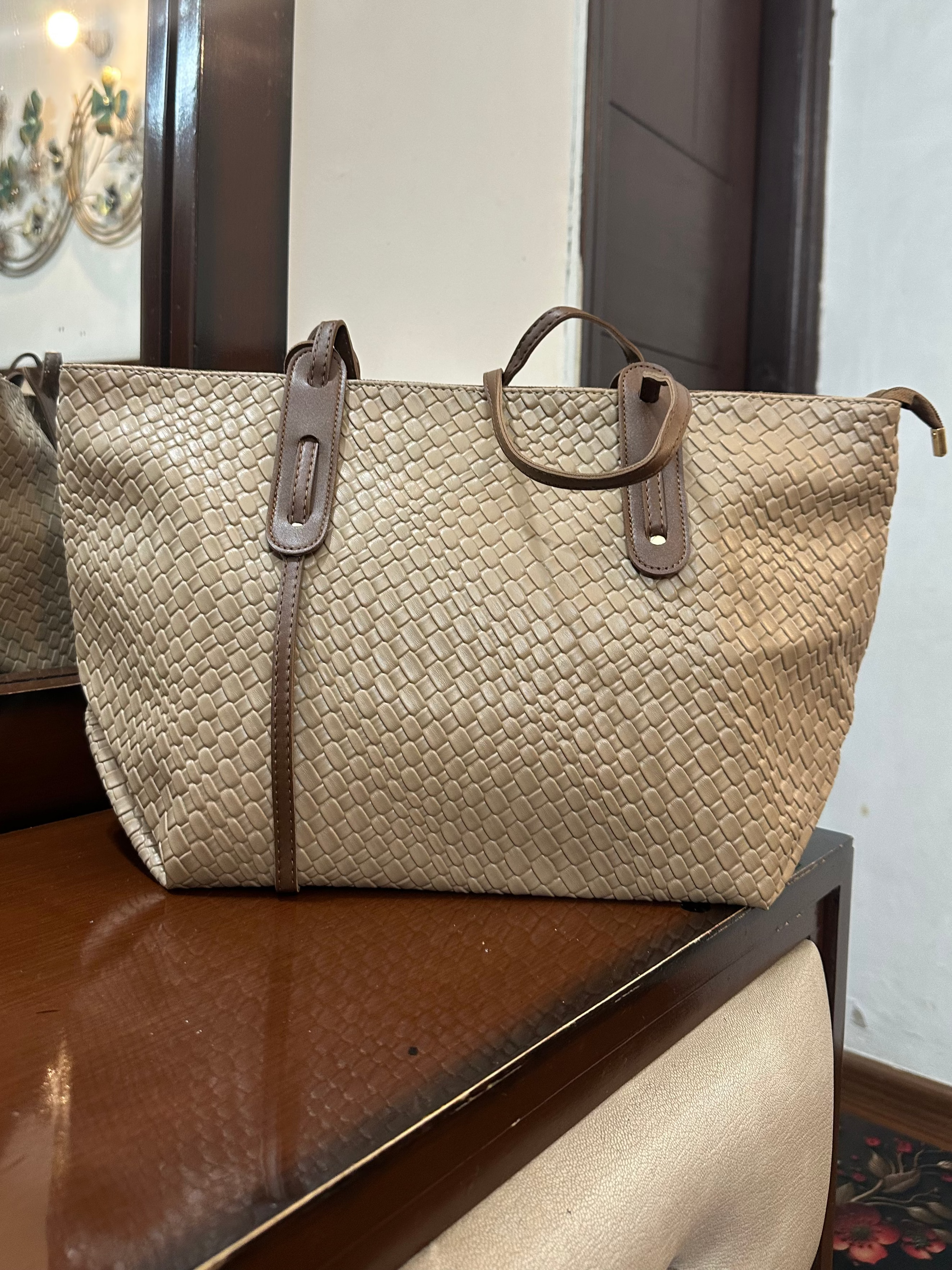 Croco Tote Bag