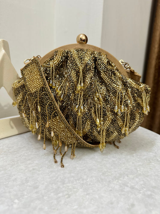 Golden Tassel’s Clutch